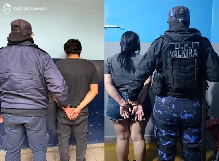 fectivos policiales aprehendieron a un hombre en el Norte de la Capital