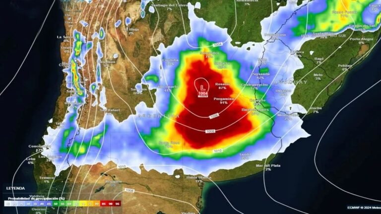 Ciclogénesis: ¿llega a Catamarca el temporal de lluvias, viento y frío que avanza sobre el país?