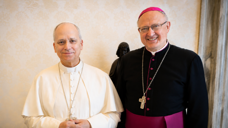 Llega el papa